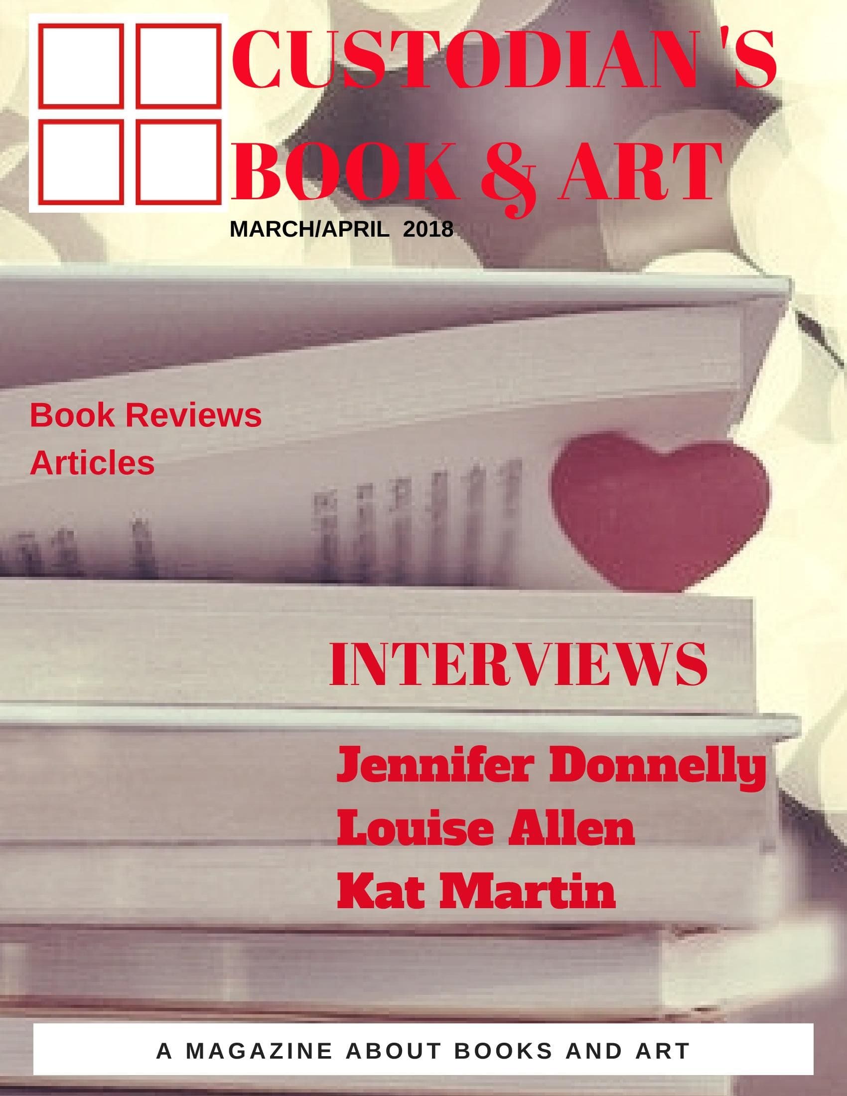 CUSTODIAN 'S BOOK & ART magazine